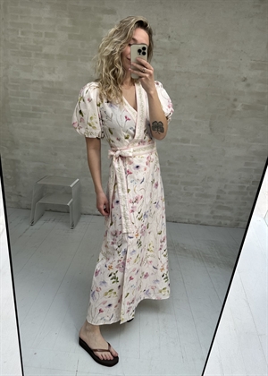 Clarine flower kjole Off white Neo Noir 